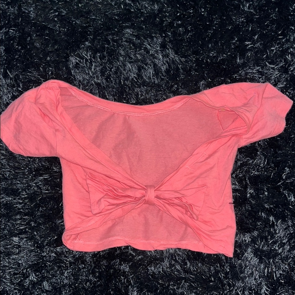 Women's Pink Crop Top